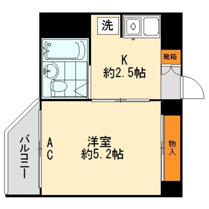 トキワマンションの間取り