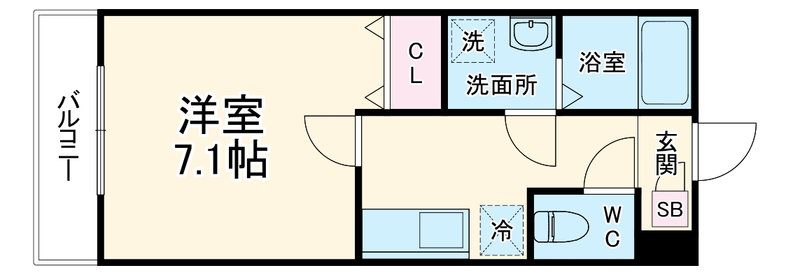ジーメゾン岩槻南平野ミナリアの間取り