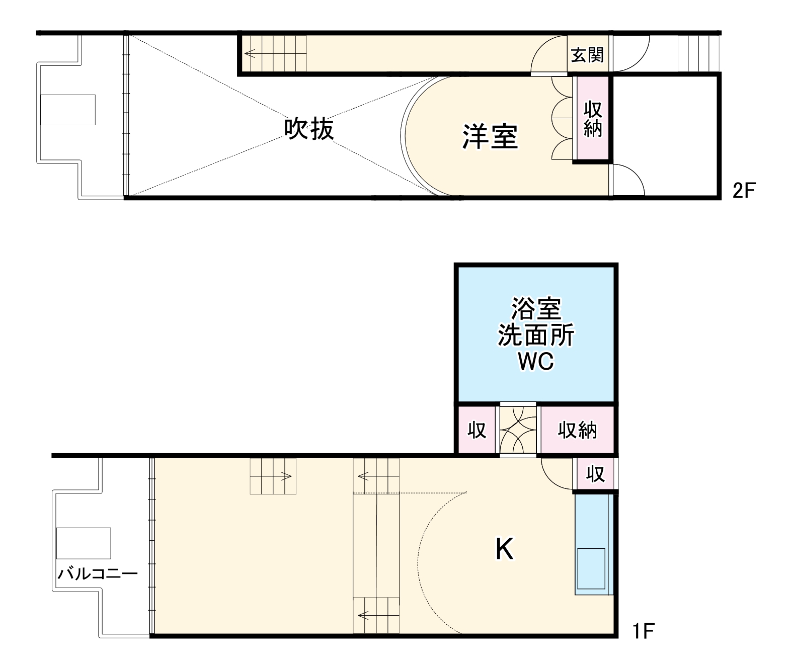 豊中市東豊中町2丁目の間取り