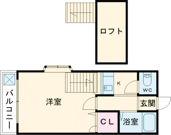 サンコート原町の間取り