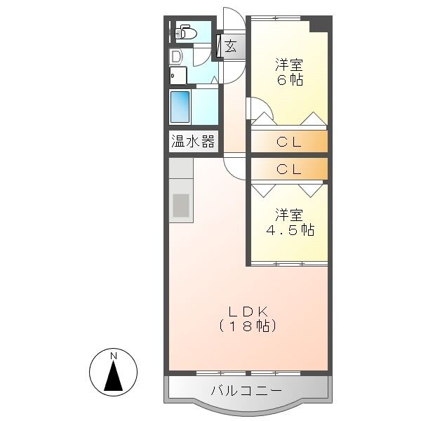 1/2 間取