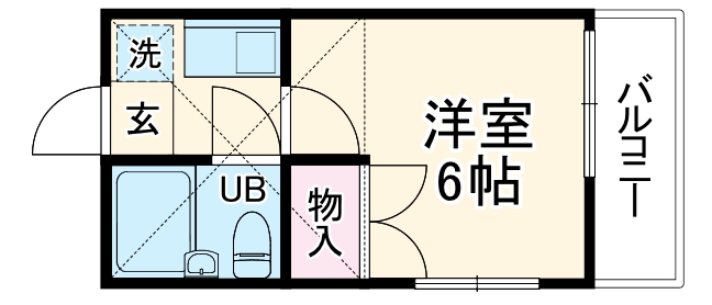 サンタミヤの間取り