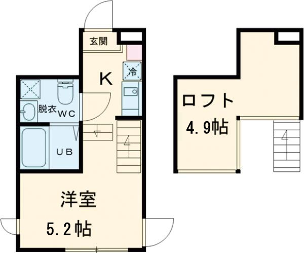 main stageの間取り
