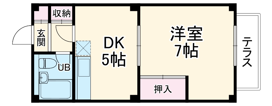 サンシャイン山双の間取り
