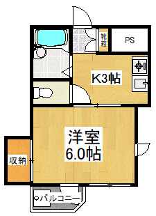 ガストハウス府中の間取り
