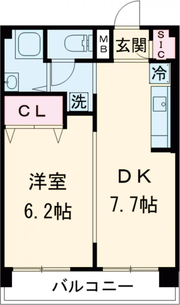 丸長ビルの間取り