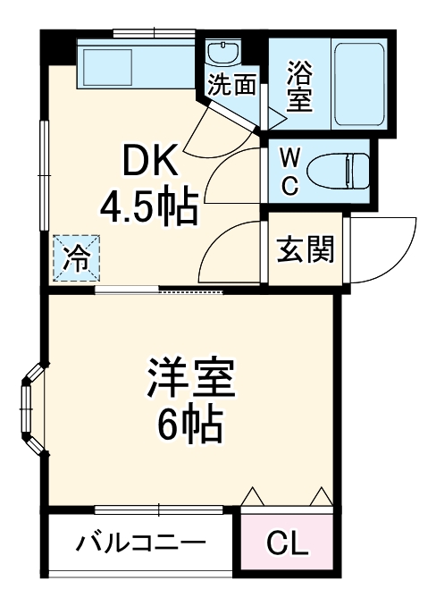 サンシャイン八雲の間取り