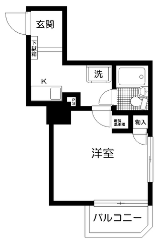 日神パレステージ中村橋の間取り