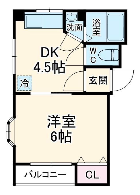 サンシャイン八雲の間取り