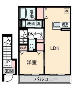 ハイムデポの間取り