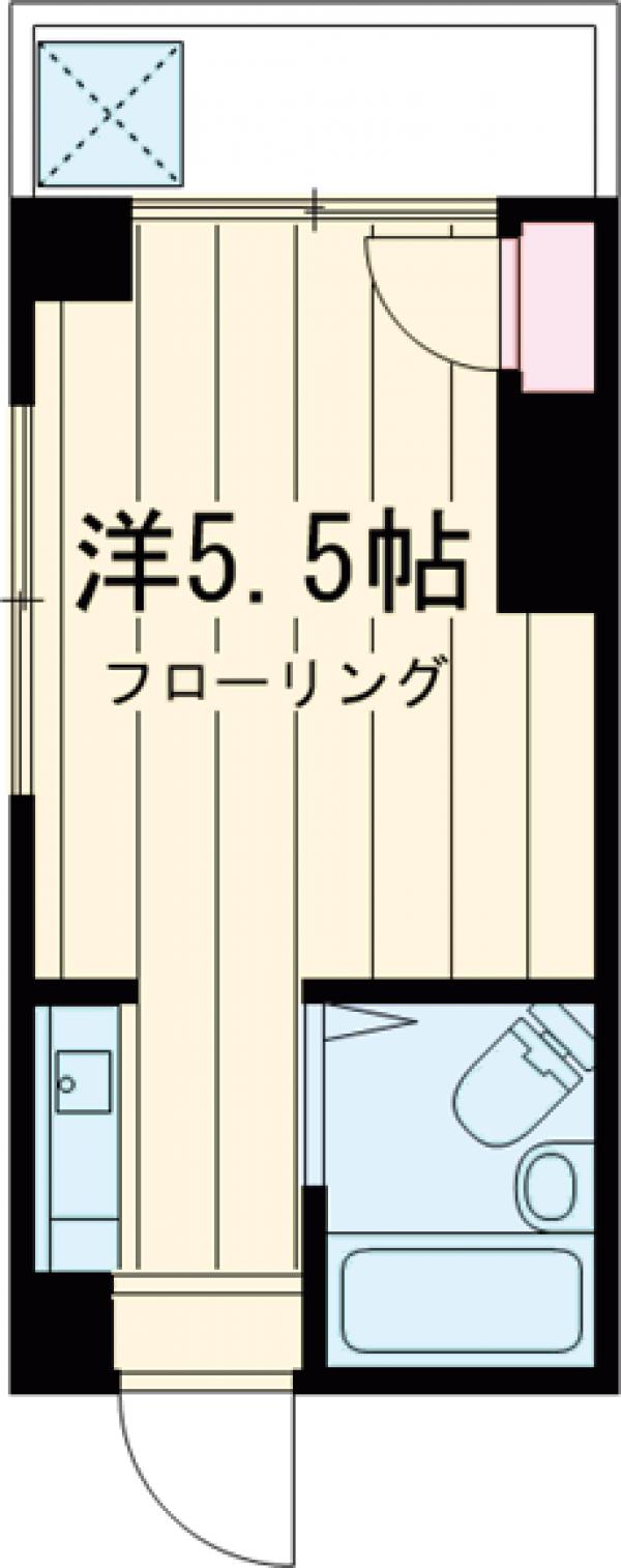 サンハイツ上馬の間取り