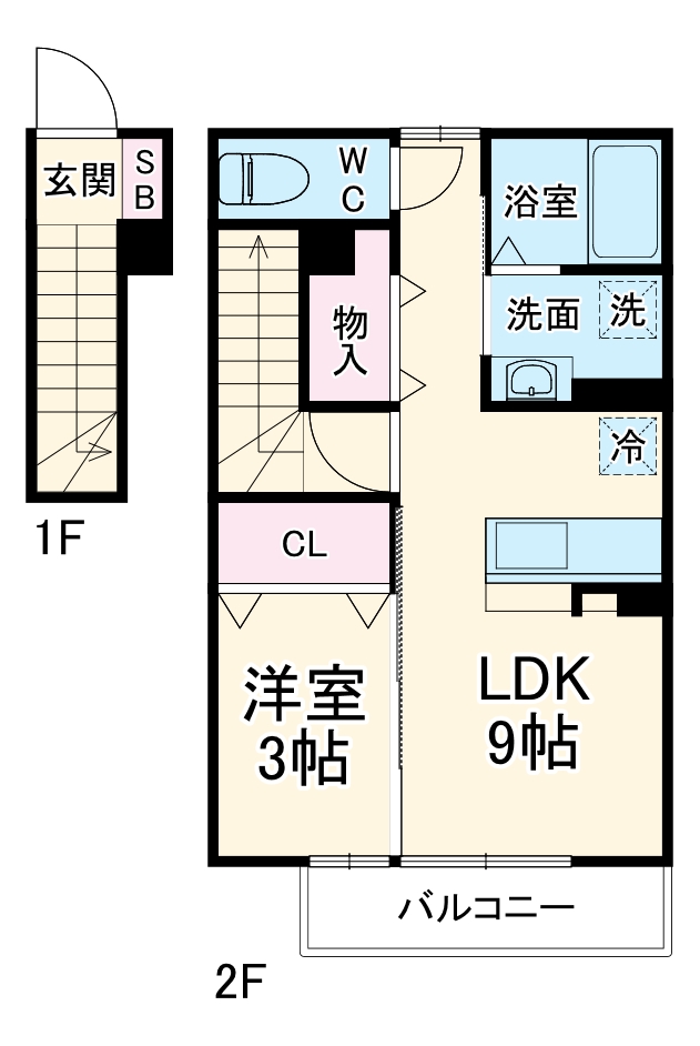 (仮称)上石田2丁目PJの間取り