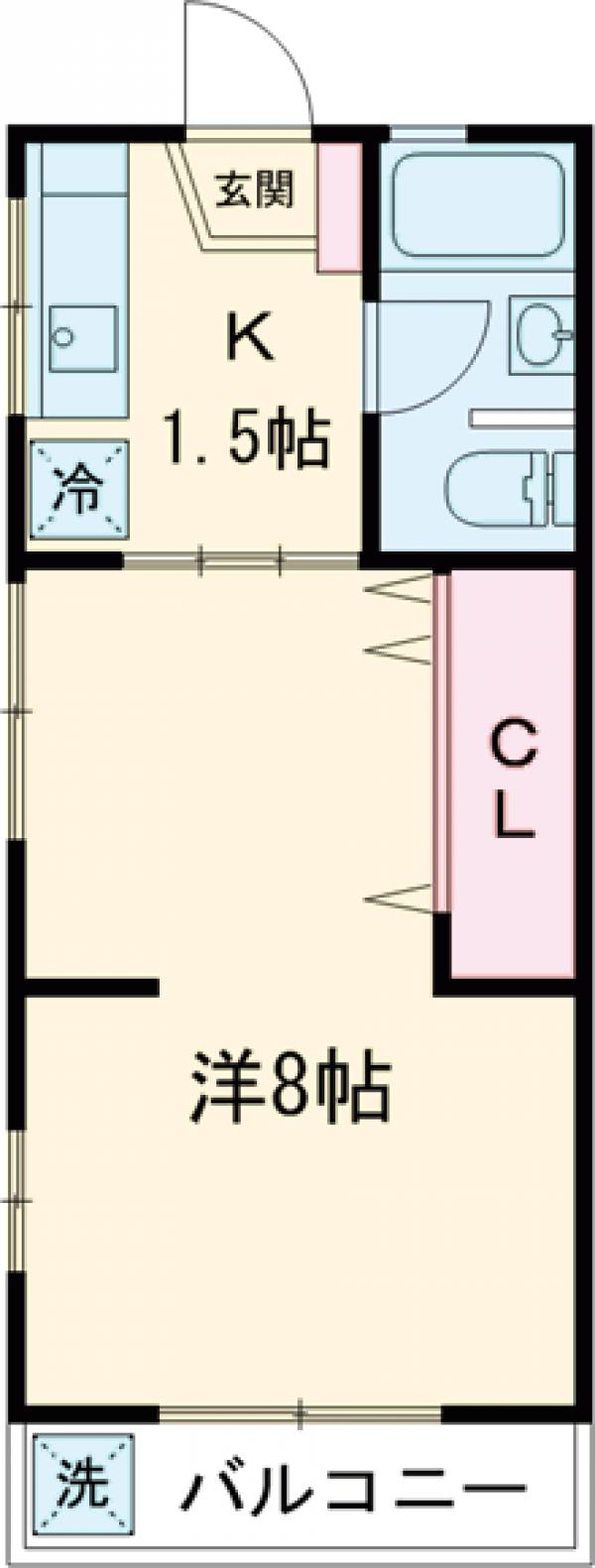 鷹番和光ハイツの間取り