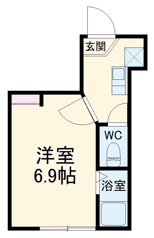 デルタ横浜の間取り