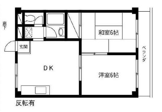 パルメゾンの間取り