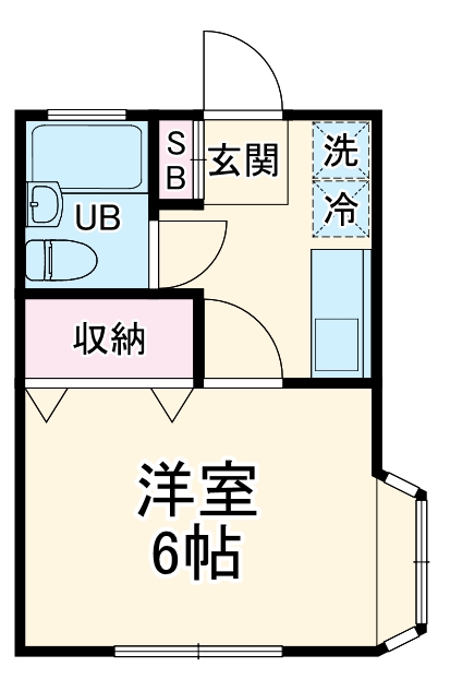 花栗INNの間取り