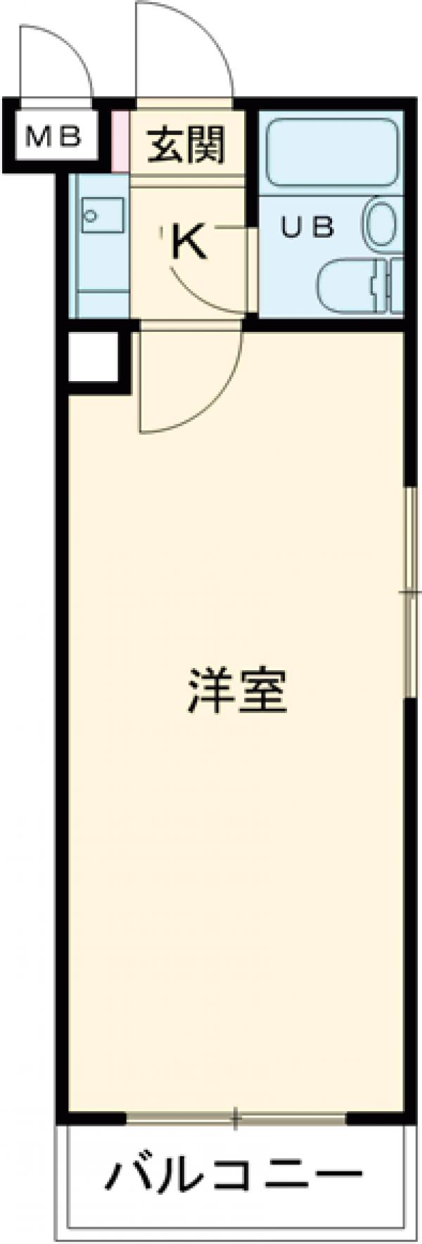 パレ・ドール東金町Ⅱの間取り