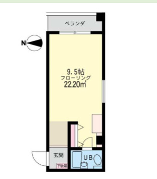 ファインクレスト江坂の間取り