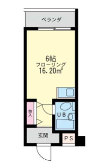 ファインクレスト江坂の間取り