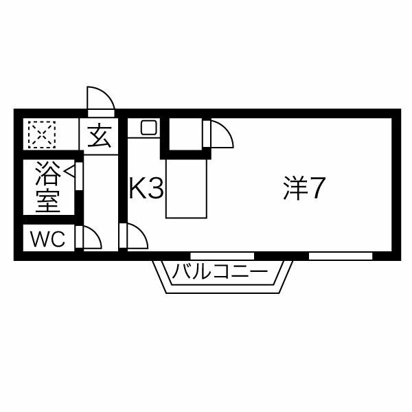 ALEX23の間取り