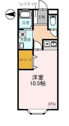 プラザ・ヒルトップの間取り
