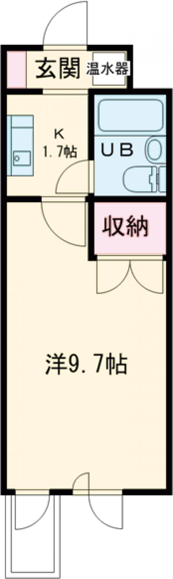 グリーンフラッツ小金井の間取り