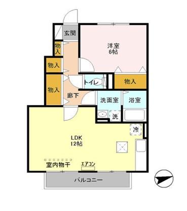 チリエージョの間取り