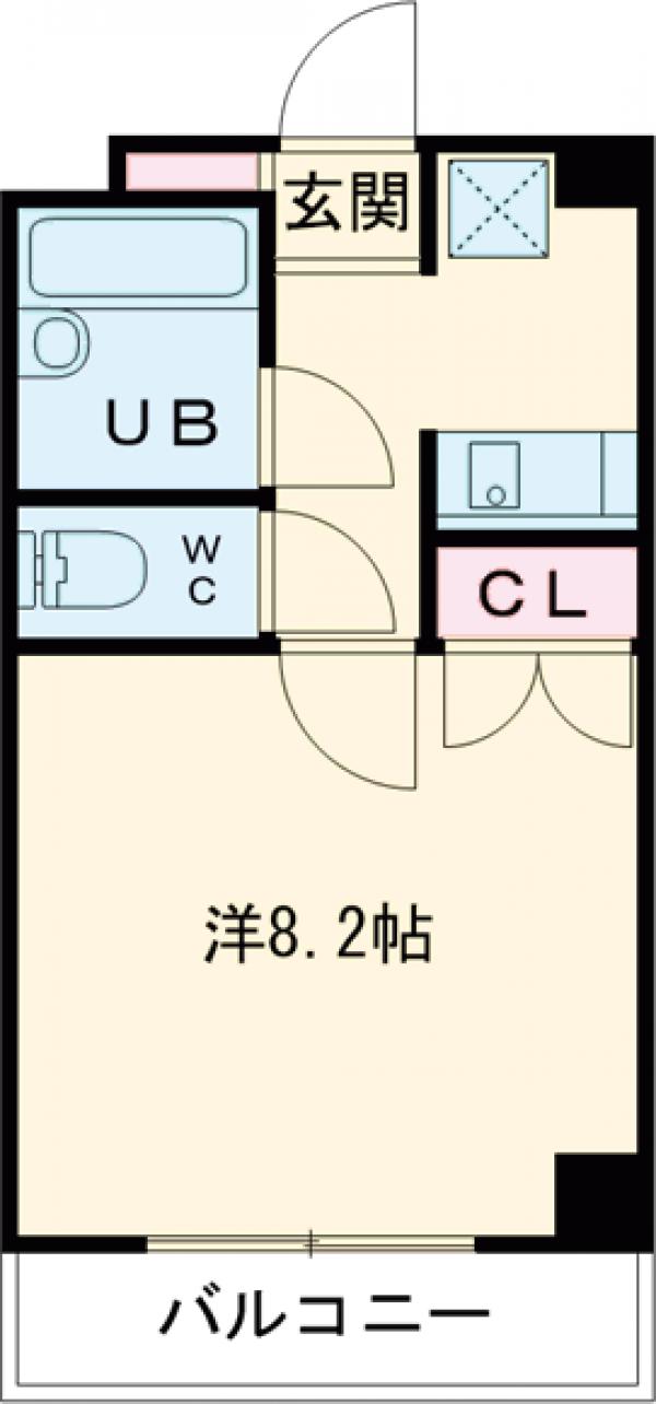 リベルテ社領の間取り