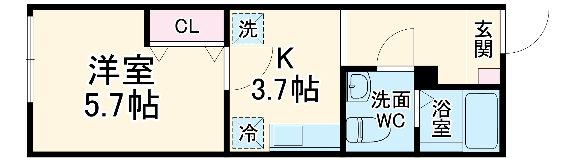 仮)QUIET CRAB HOUSE本郷台Ⅱ A号棟の間取り