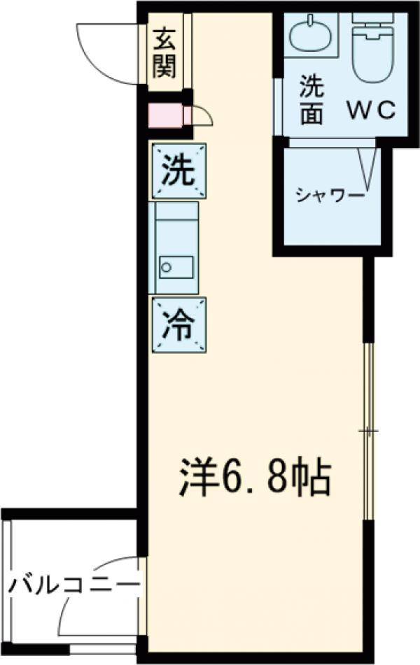 Glanz柳原の間取り
