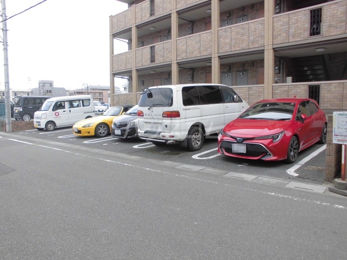 3/11 駐車場