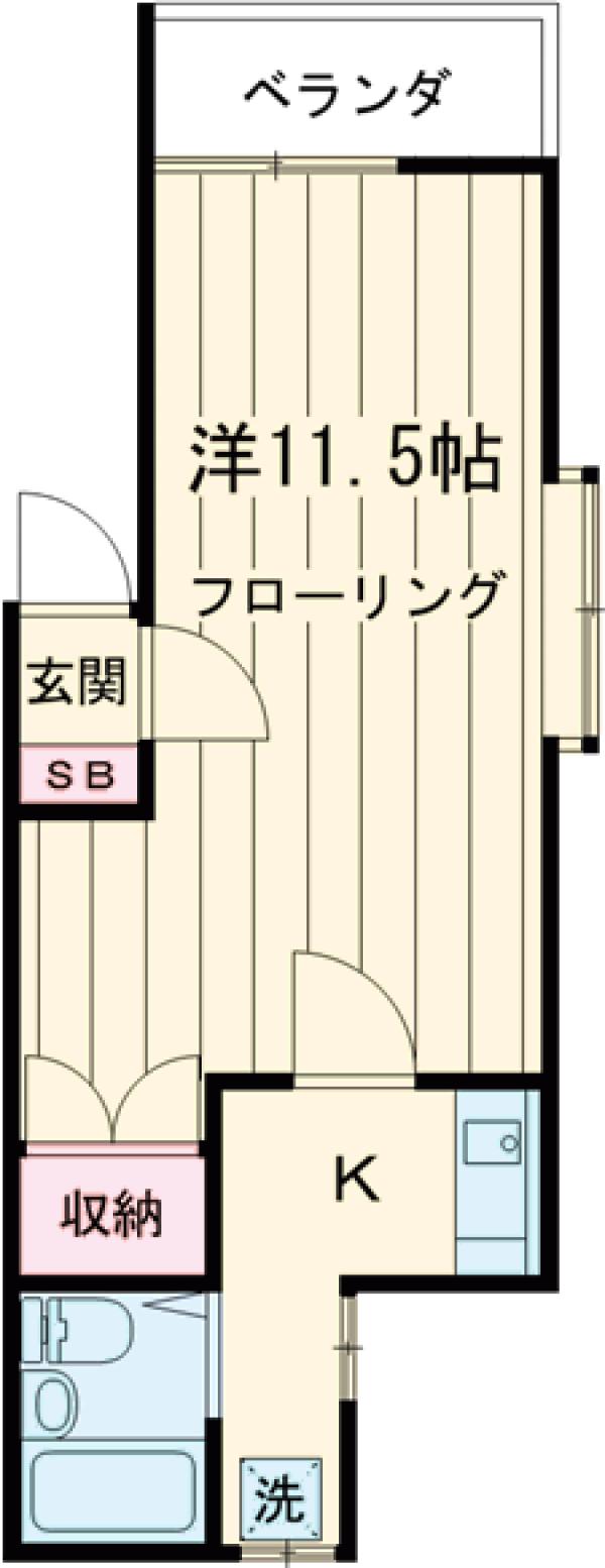 ポン・シィプレの間取り