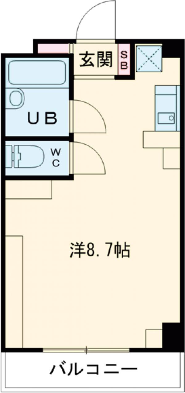 リベルテ社領の間取り