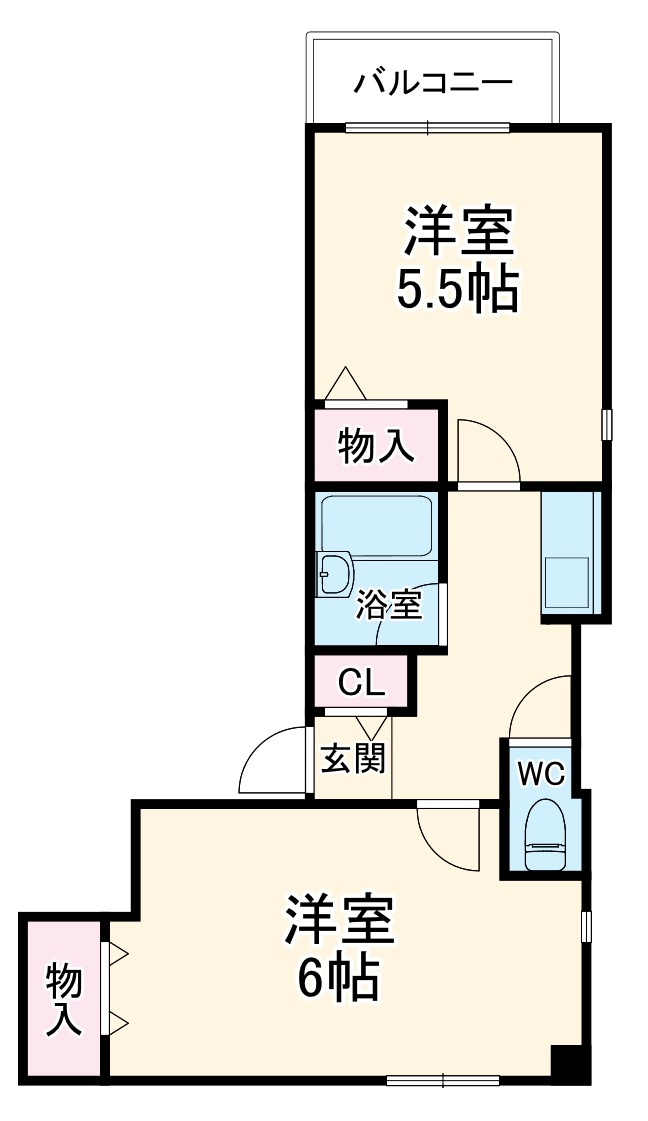 レクシア服部本町の間取り