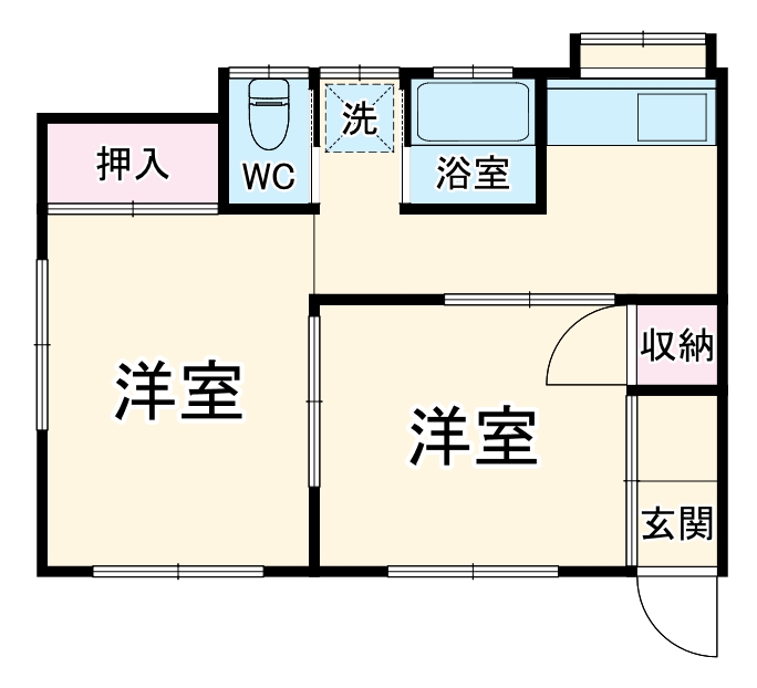 2/2 間取