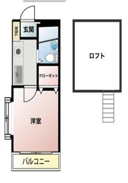 エクセルハイツ越生の間取り