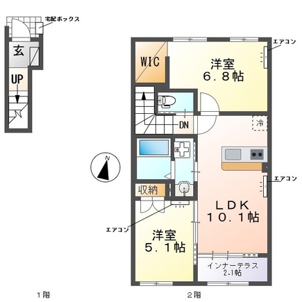 ヴァンベールの間取り