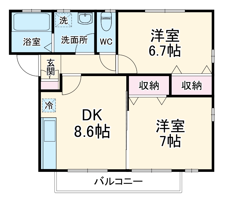プランドールの間取り