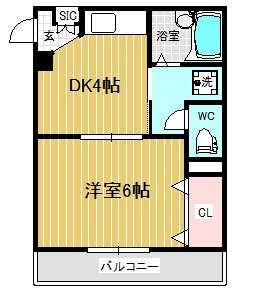 デザイナーズ8マンションの間取り