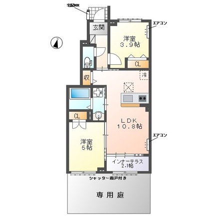 ヴァンベールの間取り
