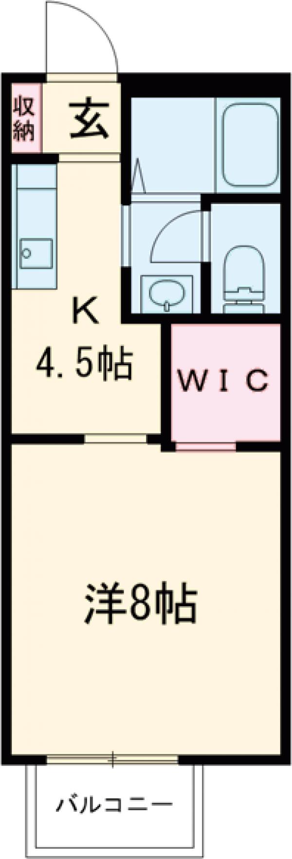 リヴェールFの間取り