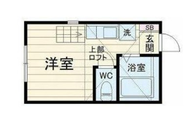 ヒルズ反町B棟の間取り