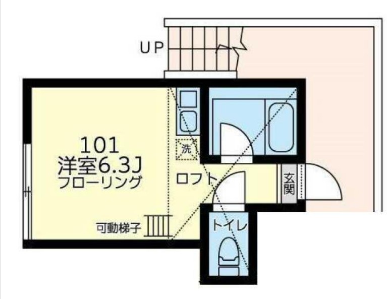 1/2 間取