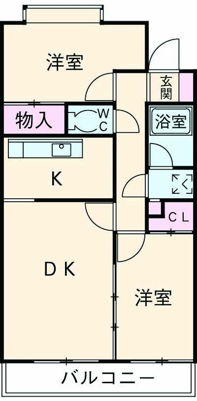 フレックス湘南石川の間取り