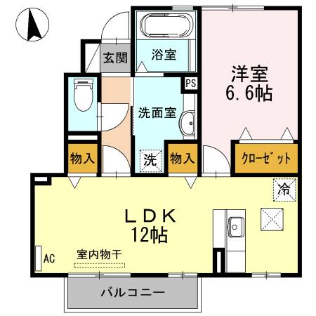 ネオ ルーチェの間取り