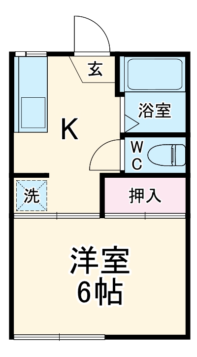 カーネルグリーンハウスの間取り