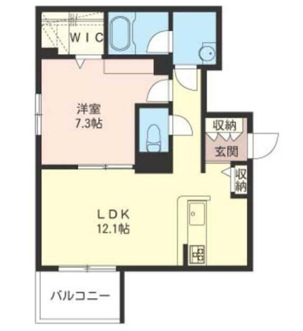 Residence二幸の間取り