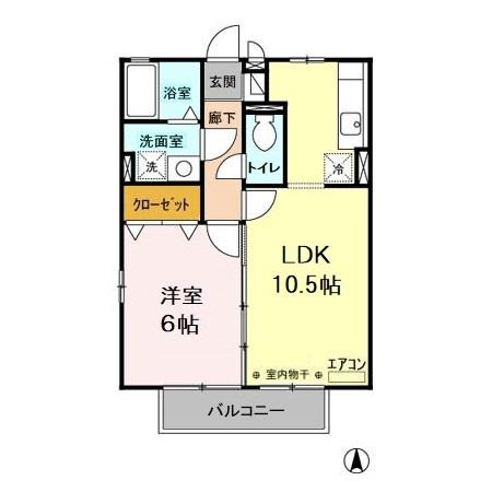 モンレーブの間取り