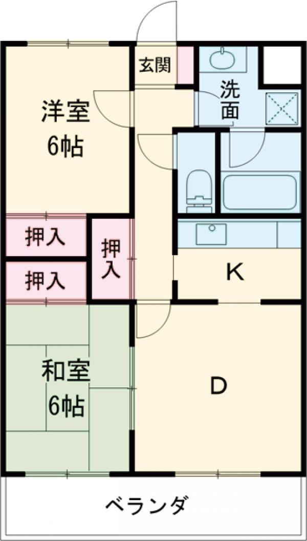 プラムガーデンの間取り