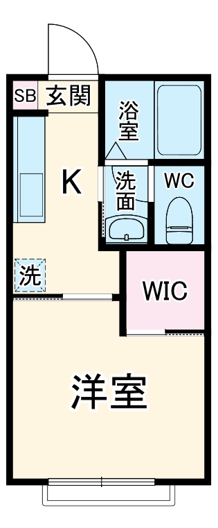 グリーンパレス小林の間取り